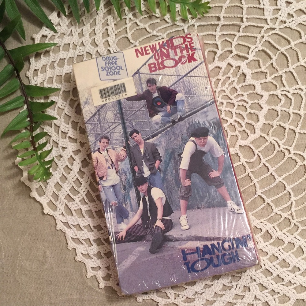 New Kids On The Block Hangin’ Tough VHS Video